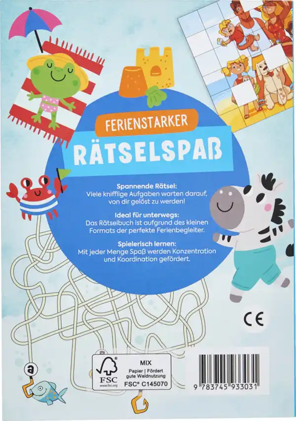 Bild 2 von EMF Beschäftigungsbuch Mein Anti-Langeweile-Rätselbuch