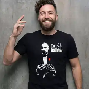 The Godfather Unisex-T-Shirt aus Baumwolle