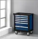 Bild 3 von Werkstattwagen ca.77x47x90 cm,  Blau , 6 Schubladen