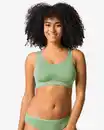 Bild 2 von Nicht vorgeformtes Bustier nahtlos ohne Bügel grün