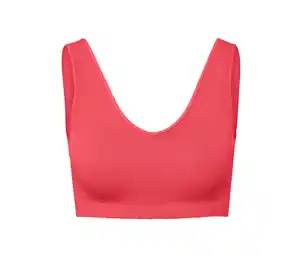 Seamless-Bustier, rot
