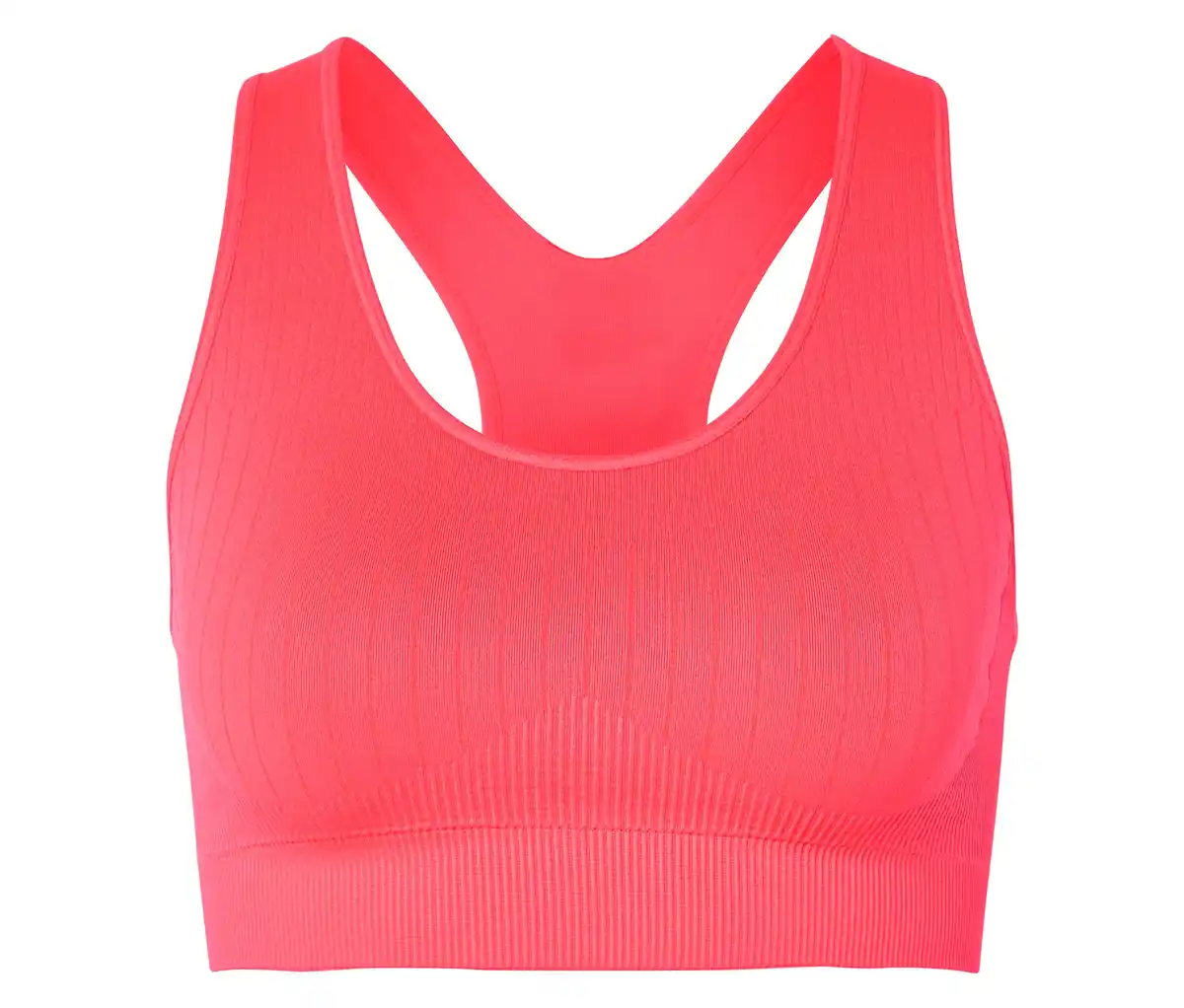Bild 1 von Seamless-Sport-BH, korallenrot