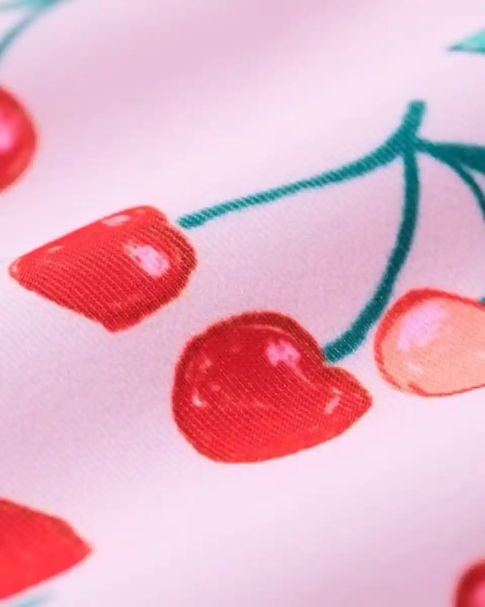 Bild 2 von Kinderbadeanzug mit Kirschen rosa