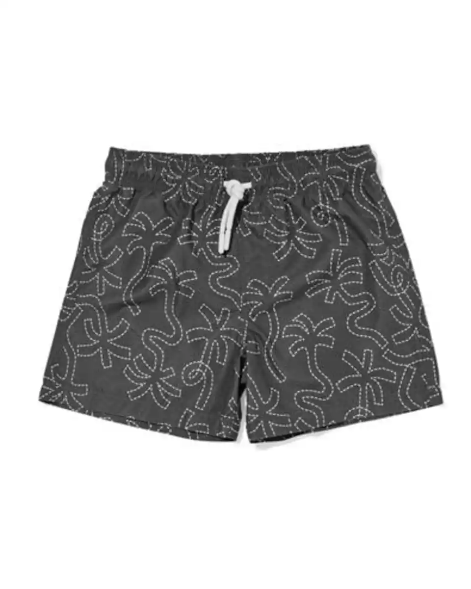Bild 1 von Kinderbadehose mit Palmen anthrazit