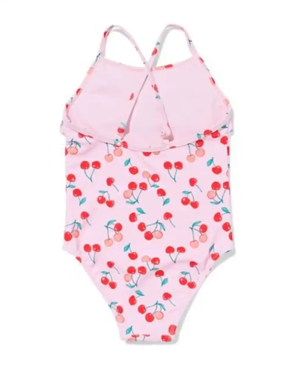 Bild 3 von Kinderbadeanzug mit Kirschen rosa