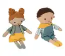 Bild 1 von small foot Stoffpuppen-Set »Maya« und »Leo«