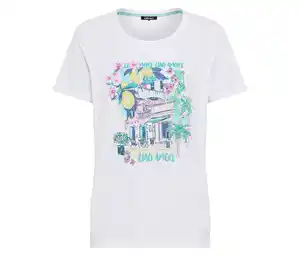 Olsen T-Shirt mit Placement-Print