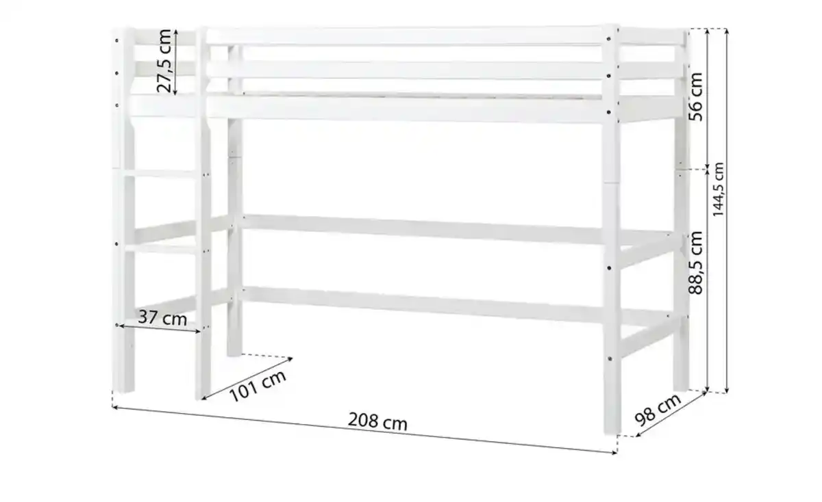 Bild 2 von Hoppekids Hochbett Eco Dream