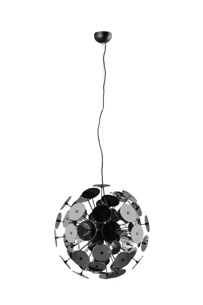 Bild 1 von Pendelleuchte Discalgo in Schwarz/Chom max. 40 Watt, Schwarz, Chromfarben