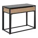 Bild 1 von Couchtisch Ani Schwarz/ Eichefarben MDF mit Stauraum, Schwarz, Eichefarben