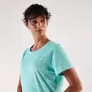 Bild 1 von KIPRUN Laufshirt kurzarm Damen atmungsaktiv - Run 500 Dry türkis