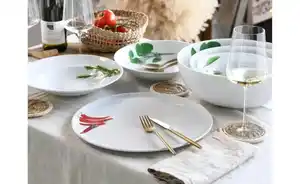 CreaTable Pastateller 4er Set Kräuter
