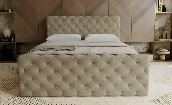 Bild 3 von GrainGold Boxbett mit Stauraum Lund