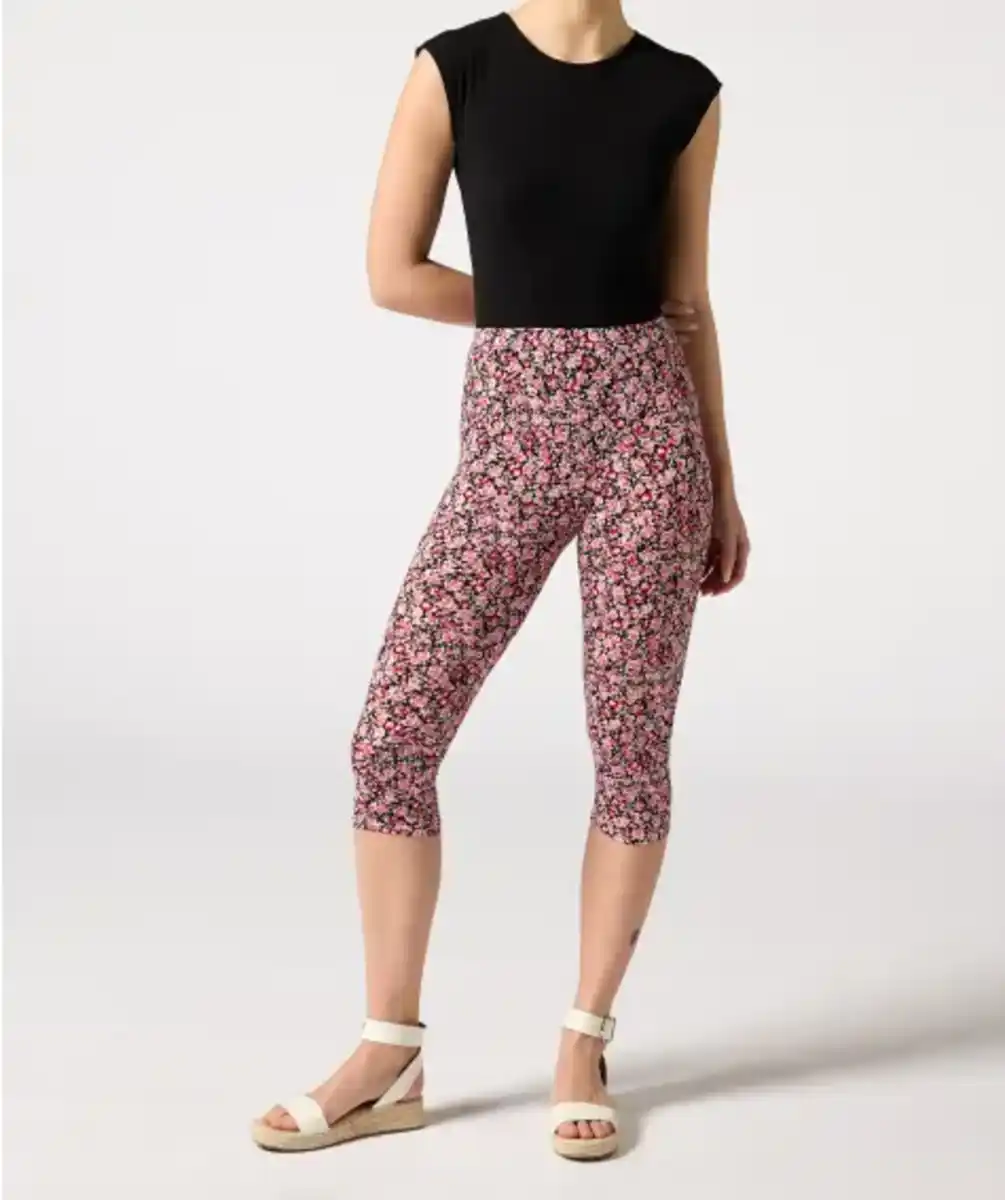 Bild 1 von Blumen-Leggings, Blumendruck