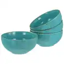Bild 1 von Creatable Schüsselset Nature Collection, Türkis, Keramik, 4-teilig, rund, lebensmittelecht, stapelbar, Essen & Trinken, Geschirr, Schalen & Schüsseln, Schüsselset