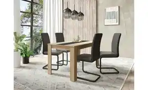 by Living Esstisch mit Kontrasteinlage Nori