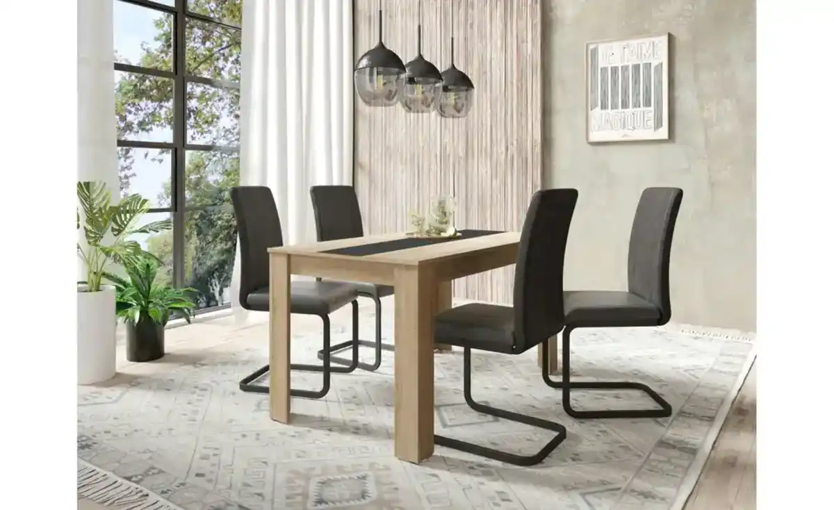 Bild 1 von by Living Esstisch mit Kontrasteinlage Nori