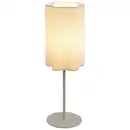 Bild 1 von Novel Tischleuchte, Beige, Metall, Kunststoff, Textil, Abstraktes,Abstraktes, 50 cm, RoHS, CE, Schnurschalter, Textilschirm, Lampen & Leuchten, Innenbeleuchtung, Tischlampen, Tischlampen
