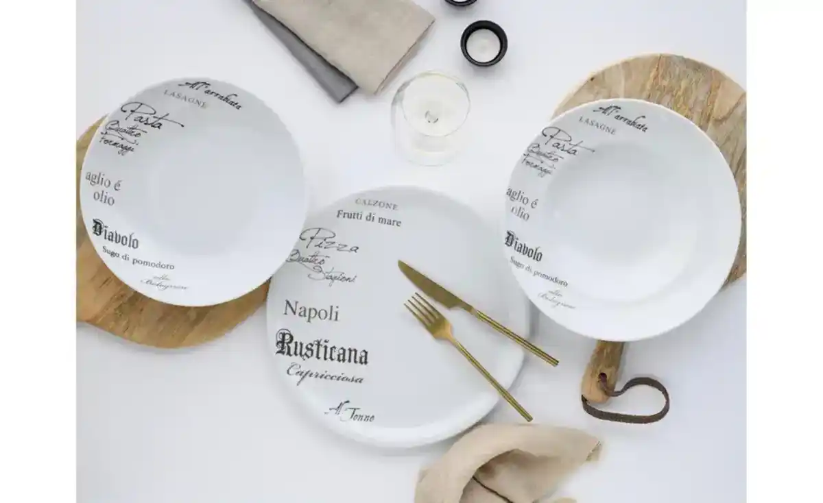 Bild 3 von CreaTable Pastateller 4er Set Europa