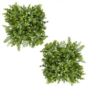 Kunstpflanze, Grün, Kunststoff, 25 cm, Dekoration, Blumen & Zubehör, Kunstpflanzen