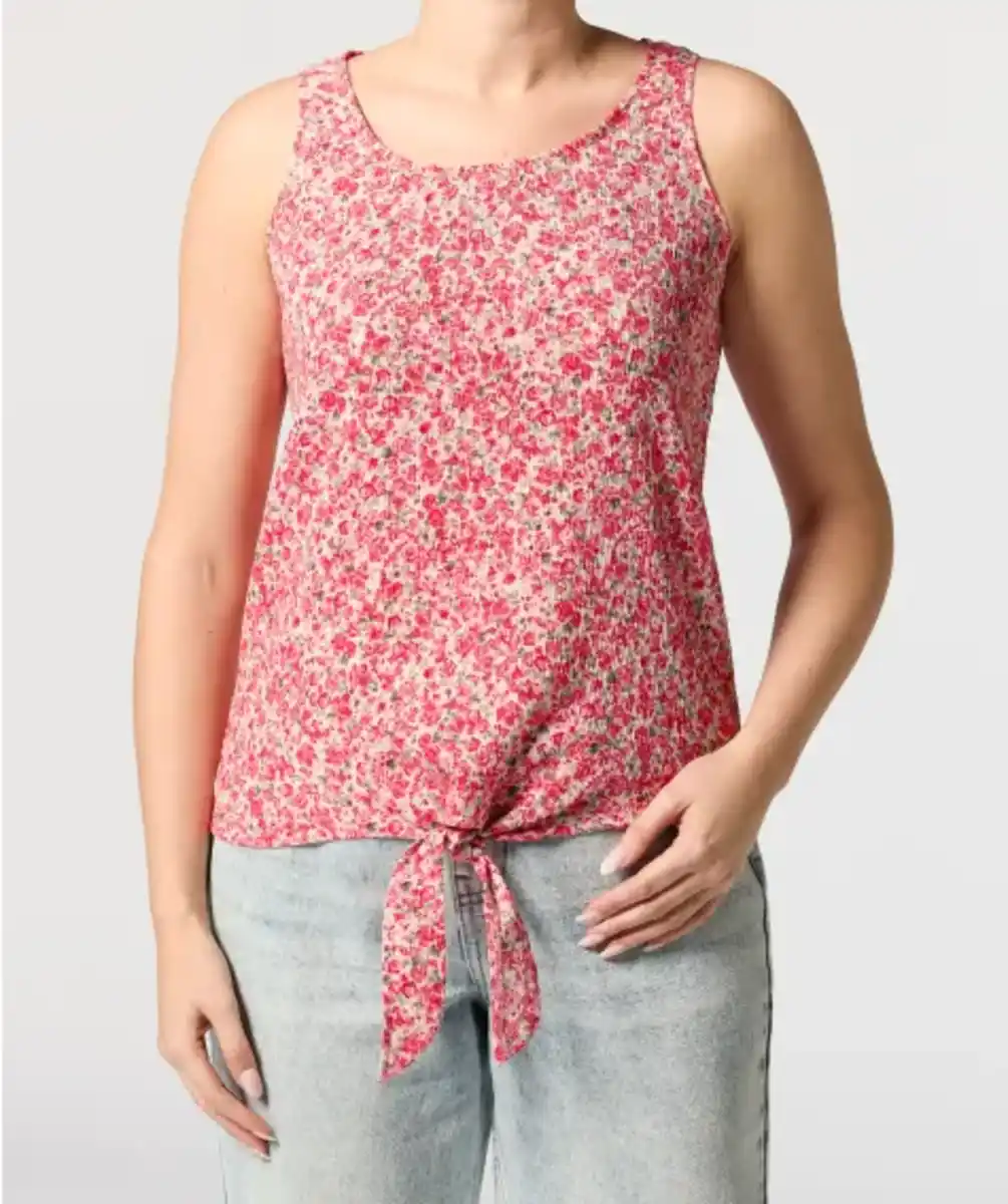 Bild 1 von Sommerliches Tanktop, Blumendruck