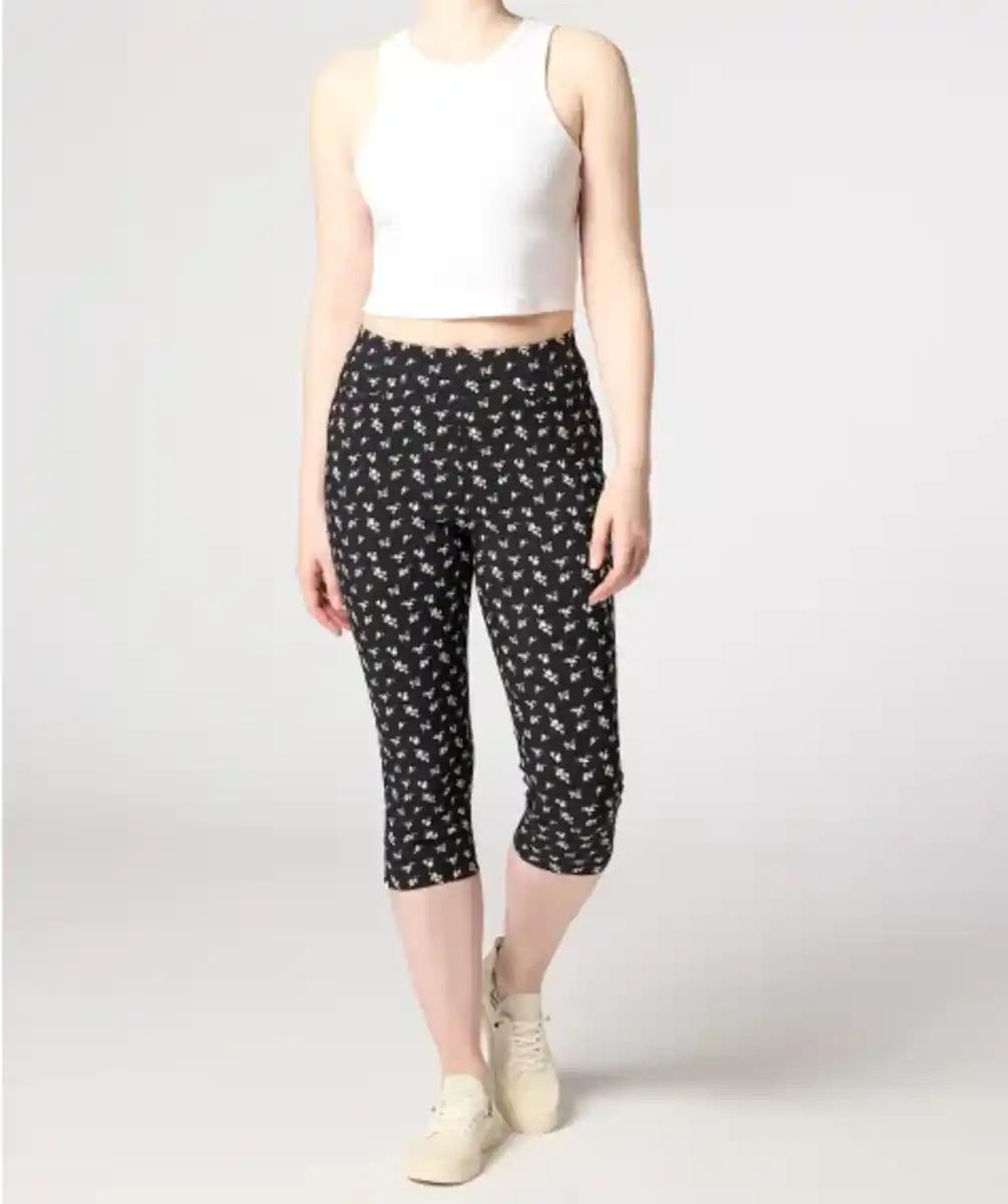 Bild 1 von Bengalinhose Slim-fit, schwarz bedruckt