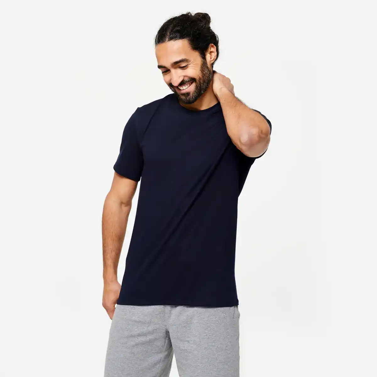 Bild 1 von DOMYOS T-Shirt Herren Slim ‒ 500 dunkelblau
