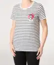 Bild 1 von Mickey Mouse Lizenz T-Shirt, weiß/schwarz