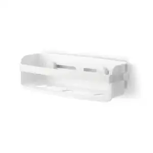 Umbra Duschablage Flex, Weiß, Kunststoff, eckig, 11x9x33 cm, Badaccessoires, Duschzubehör, Duschregal