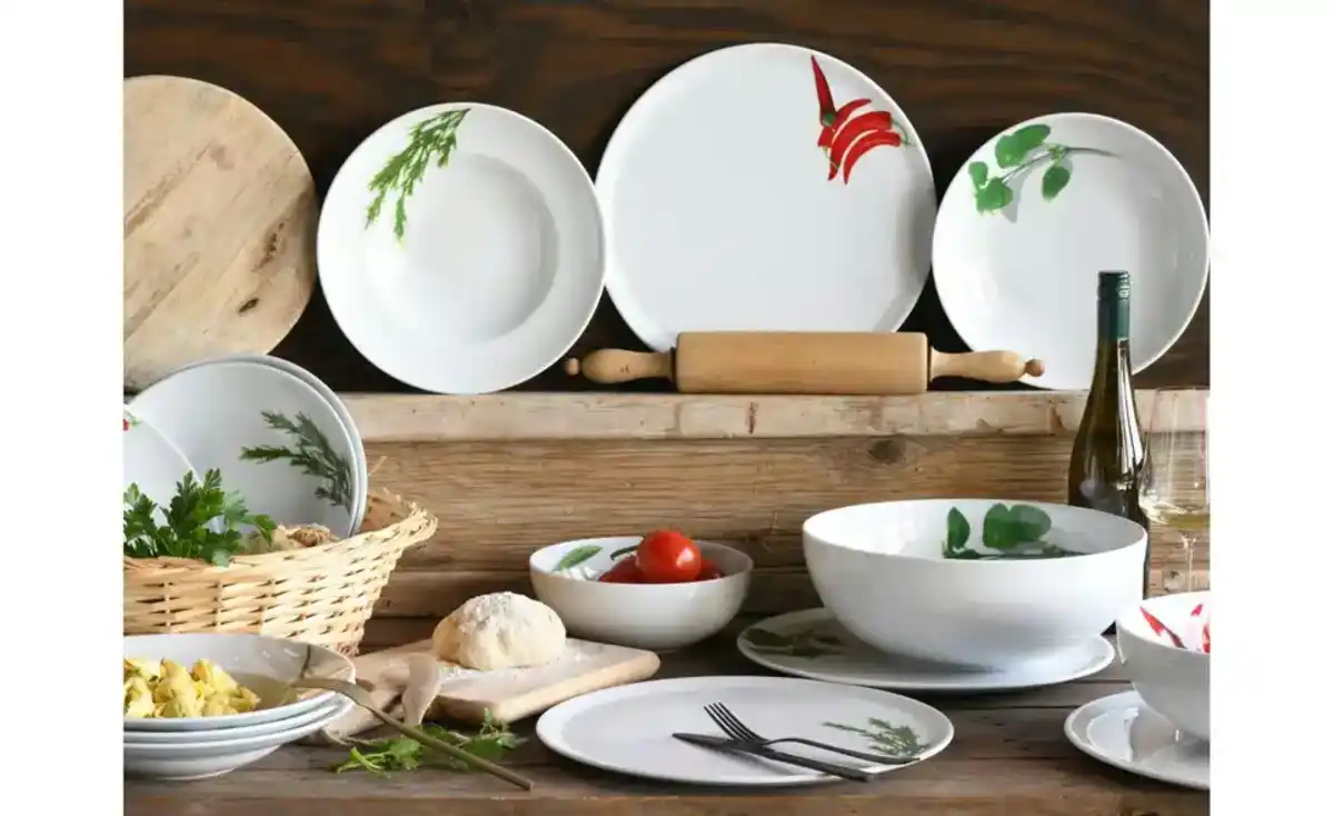 Bild 3 von CreaTable Pastateller 4er Set Kräuter
