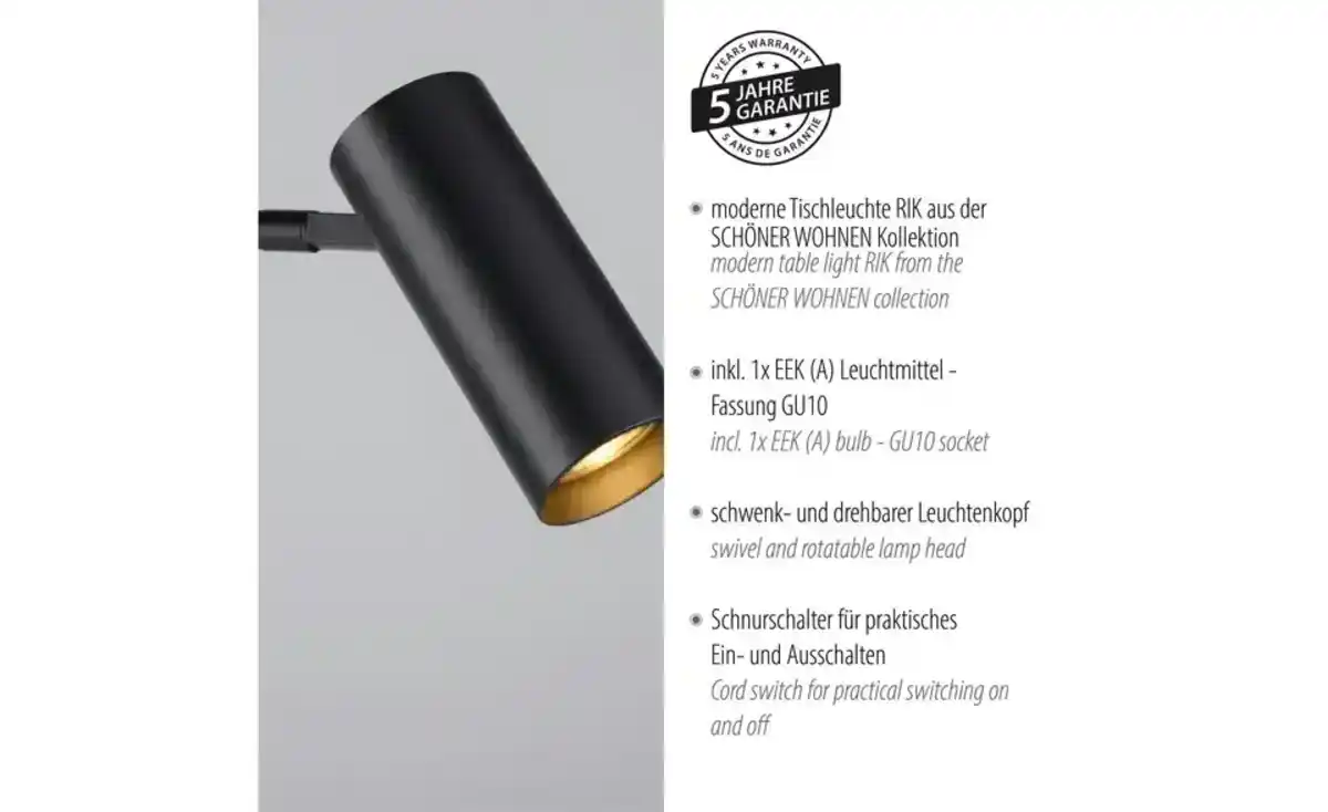 Bild 2 von SCHÖNER WOHNEN Kollektion Tischleuchte