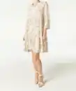 Bild 1 von Kleid mit Volants, Batik naturbedruckt