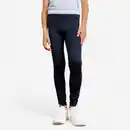 Bild 1 von FOUGANZA Reitleggings 100 Light Kinder dunkelblau/lila