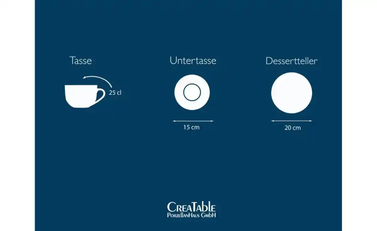 Bild 4 von CreaTable Kaffeeservice Chef Collection