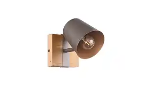 Wandleuchte Bell in Nickelfarben max. 25 Watt Wandlampe, Nickelfarben