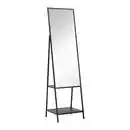 Bild 1 von Spiegel Milana Schwarz ca.  46x171x41 cm, Schwarz