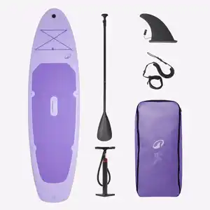 ITIWIT SUP Set Stand up Paddle aufblasbar 10'6 Limited Edition (< 130 kg) - 100 violett