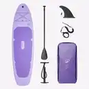 Bild 1 von ITIWIT SUP Set Stand up Paddle aufblasbar 10'6 Limited Edition (< 130 kg) - 100 violett