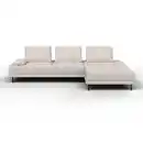 Bild 1 von Wohnlandschaft Mani Beige Webstoff, Beige