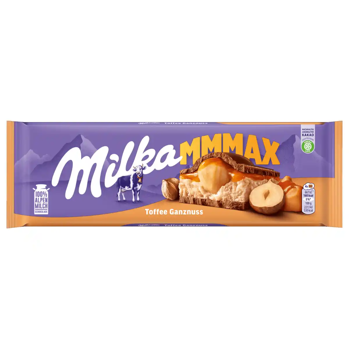 Bild 1 von Milka Schokolade Toffee Ganznuss 300g