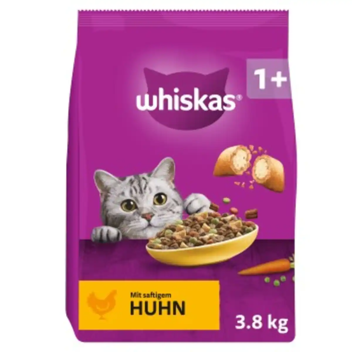 Bild 1 von Whiskas 1+ Adult Huhn 3,8 kg