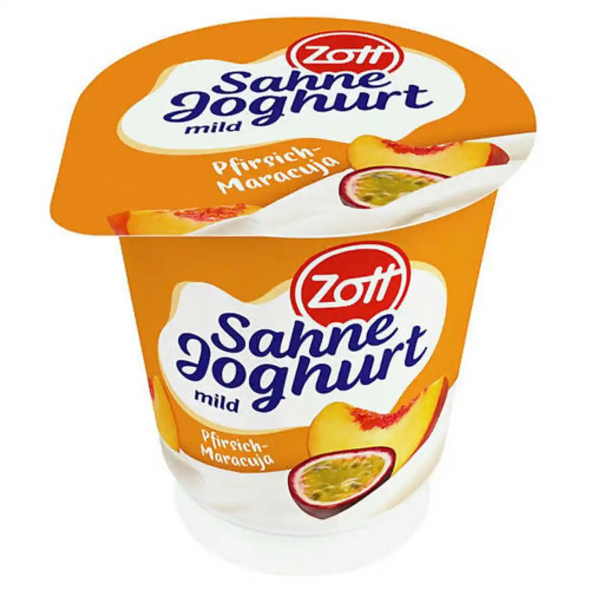Bild 1 von ZOTT Sahnejoghurt 140 g, Pfirsich-Maracuja