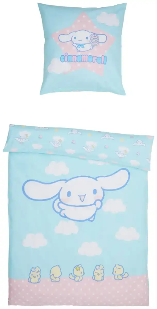 Bild 2 von Renforcé-Bettwäsche-Set »Hello Kitty & Friends«, 2-teilig