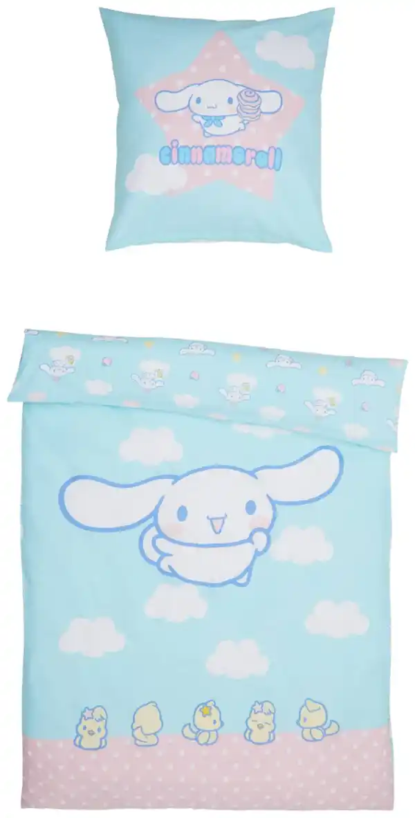 Bild 2 von Renforcé-Bettwäsche-Set »Hello Kitty & Friends«, 2-teilig