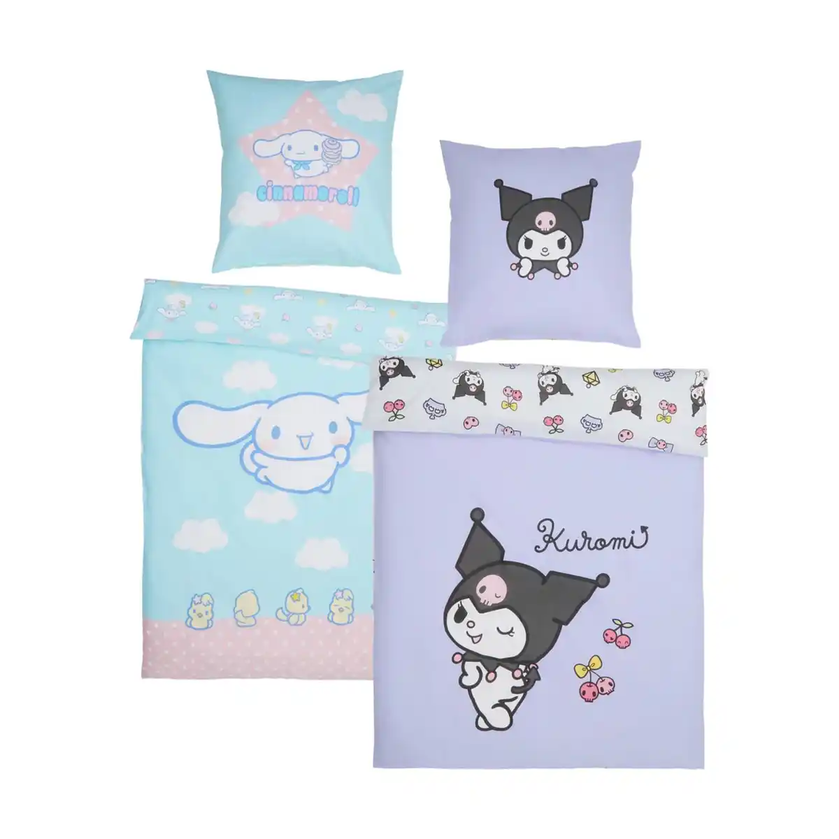 Bild 1 von Renforcé-Bettwäsche-Set »Hello Kitty & Friends«, 2-teilig
