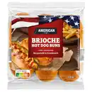 Bild 1 von AMERICAN Brioche Hot Dog Roll 270 g