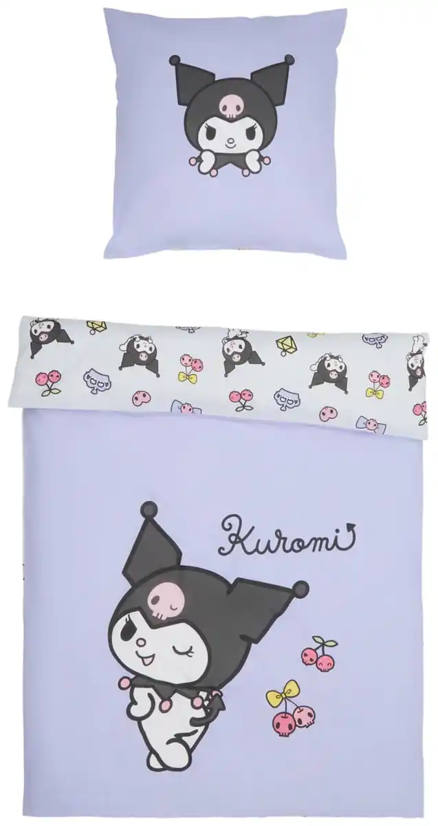 Bild 3 von Renforcé-Bettwäsche-Set »Hello Kitty & Friends«, 2-teilig