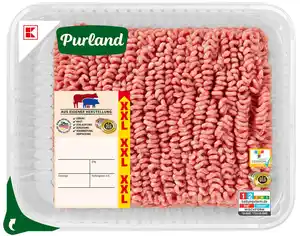K-PURLAND Hackfleisch gemischt XXL, 1-kg-Großpackg.
