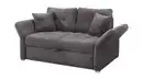 Bild 1 von Schlafsofa Cord grau ausziehbar 147 x 105 cm - LEON
