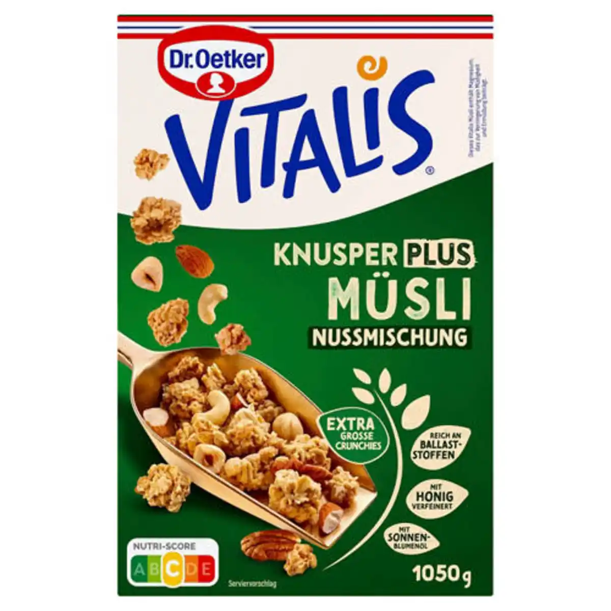 Bild 1 von DR. OETKER Vitalis 1,5 kg, KnusperPlus Nussmischung
